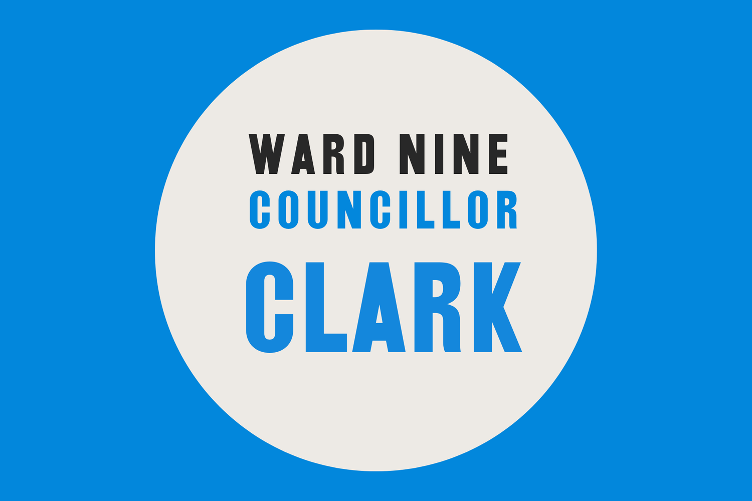Councillor Clark WARD 9 Calgary